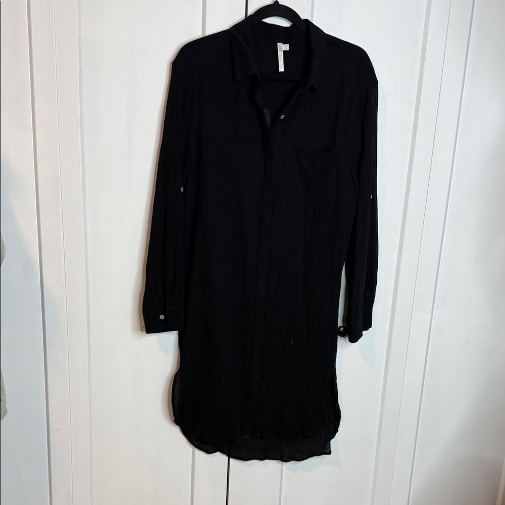 Seafolly Australia button down beach cover up